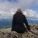 The Two Drifters Climbing Ben Nevis what an incredible view