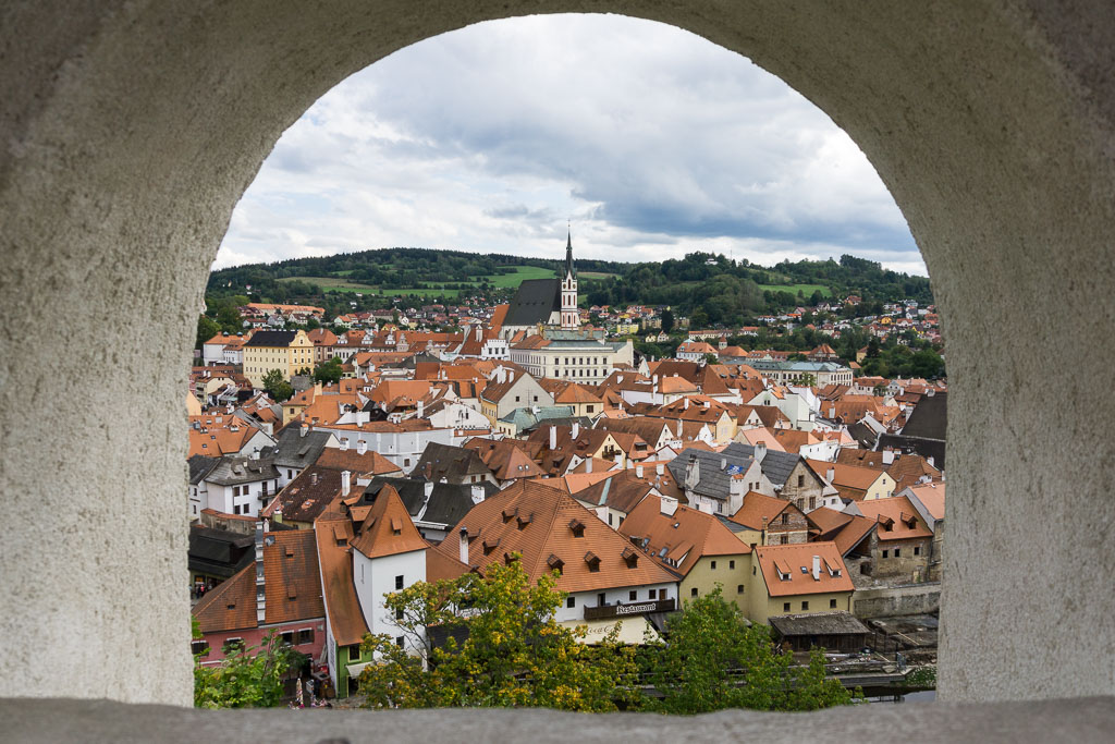 View from castle, Český Krumlov, The Two Drifters, www.thetwodrifters.net