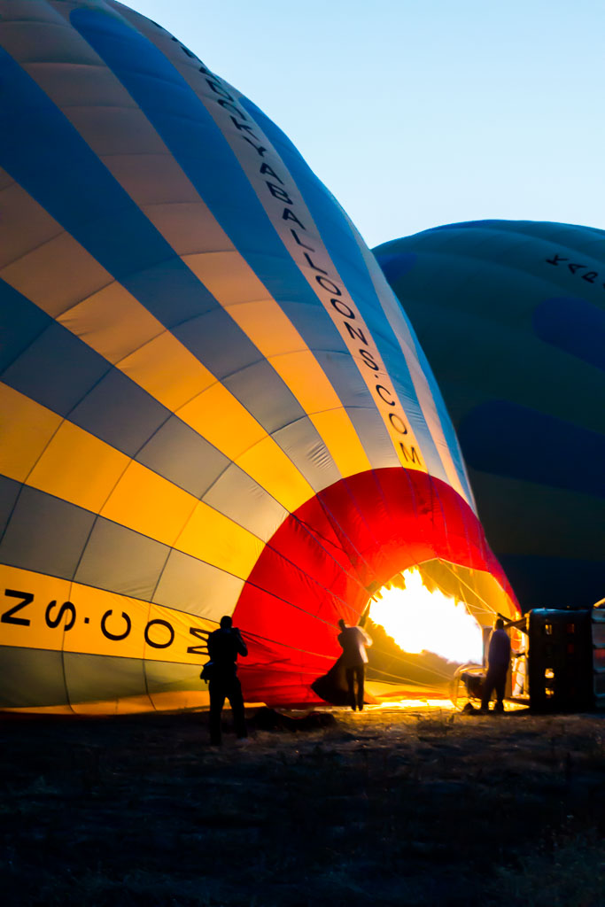 Getting ready, Hot Air Balloon Ride, Cappadocia, The Two Drifters, www.thetwodrifters.net