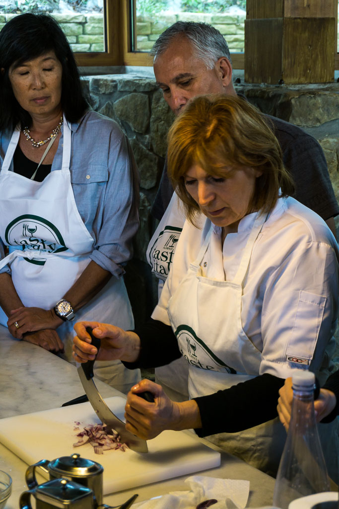 Teaching, Italian Cooking Class, The Two Drifters, www.thetwodrifters.net
