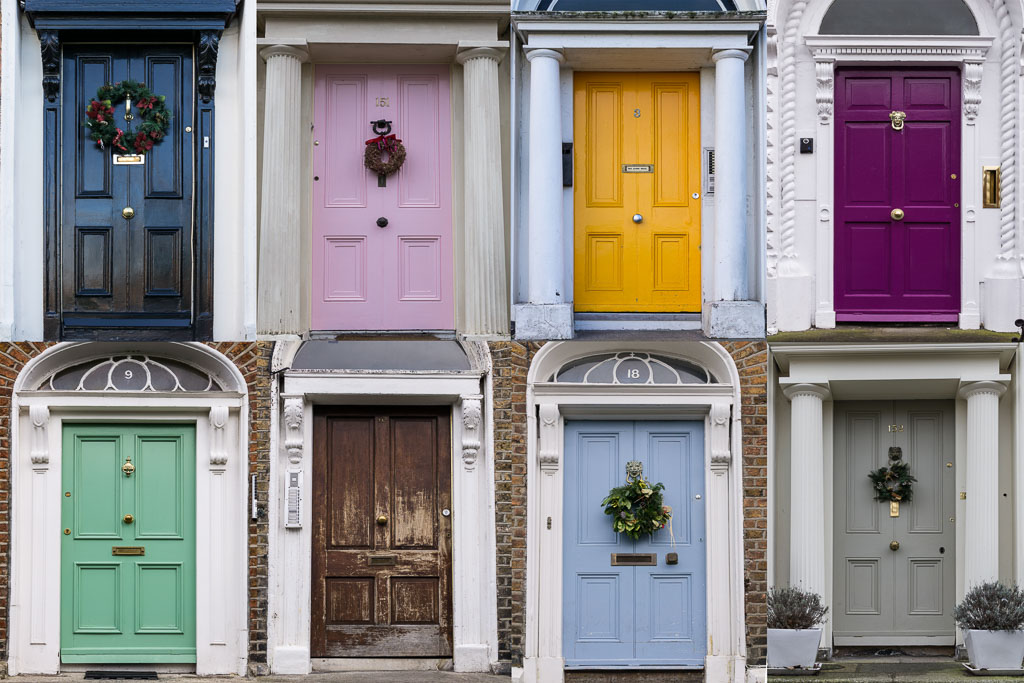 Dublin Doors, Dublin, The Two Drifters, www.thetwodrifters.net